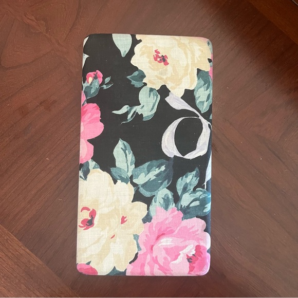 Vintage Floral Fabric Rose Jewelry Box - Picture 5 of 5